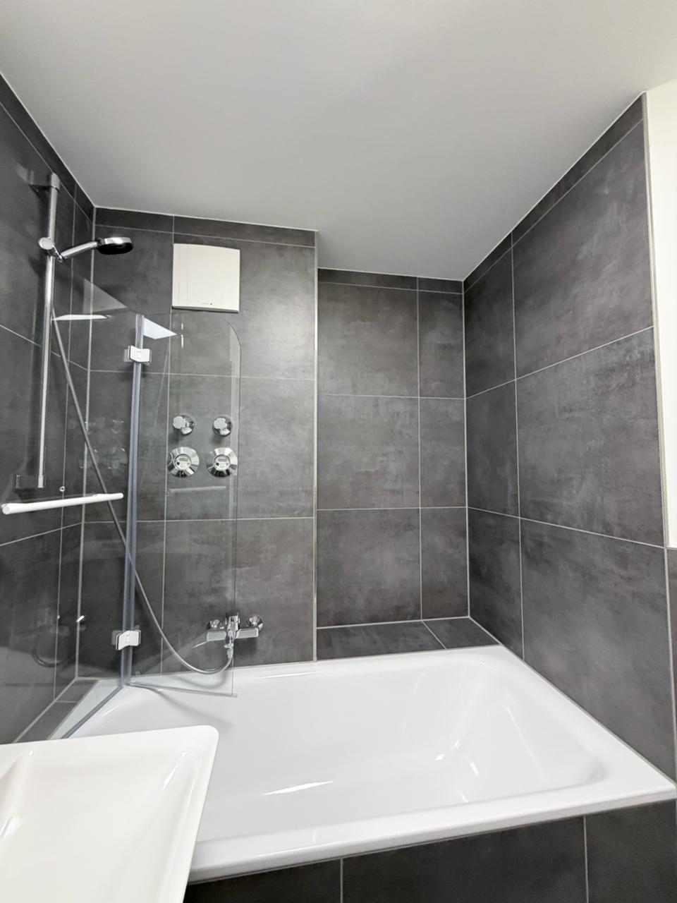 Nachher — Dusche