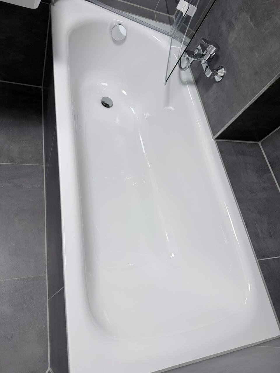 Nachher — Badewanne